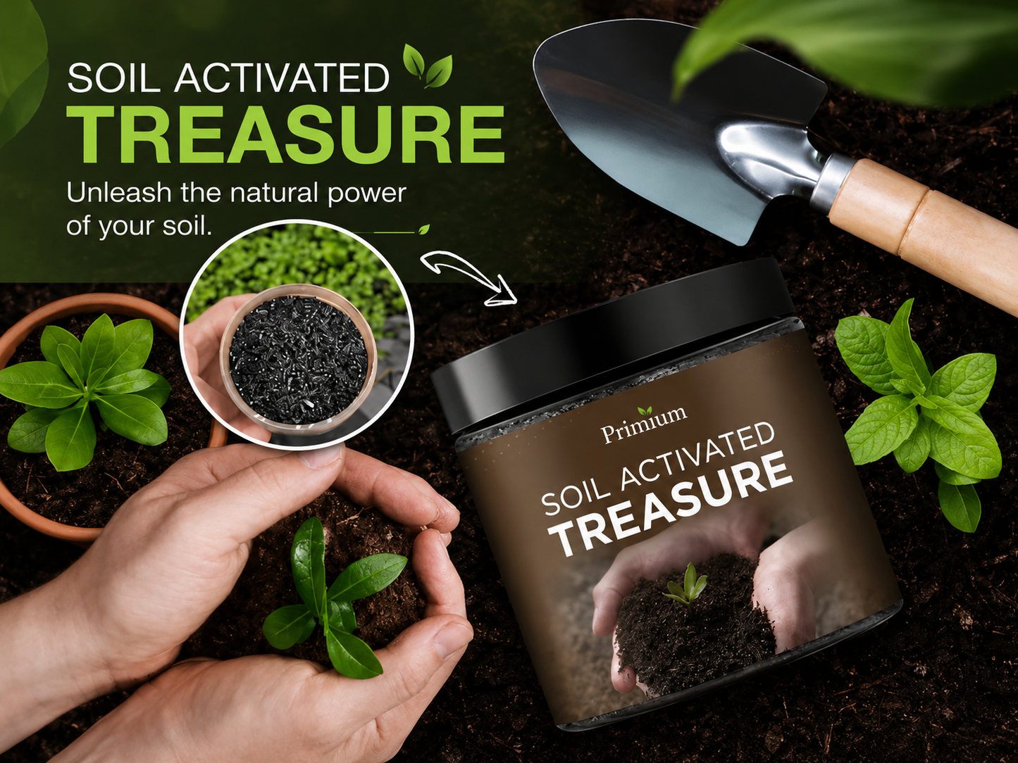 Soil Activator – Mineral Source for Better Soil & Healthier Plant Growth