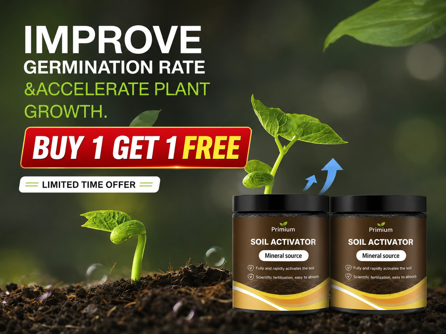 Soil Activator – Mineral Source for Better Soil & Healthier Plant Growth