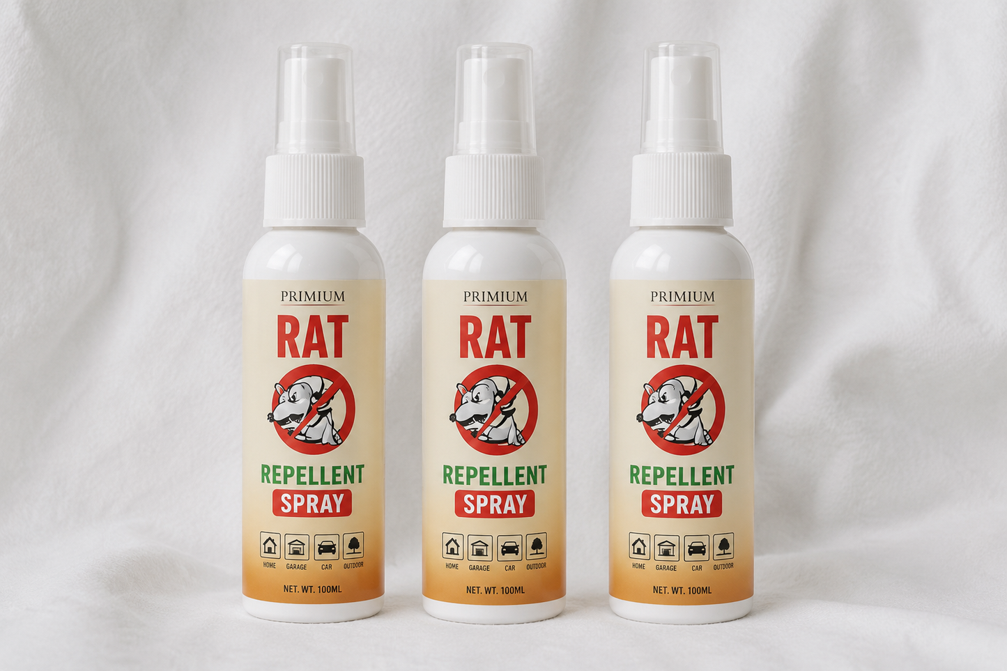 Rat Repellent Spray 50ML Buy 1 Get 2 Free