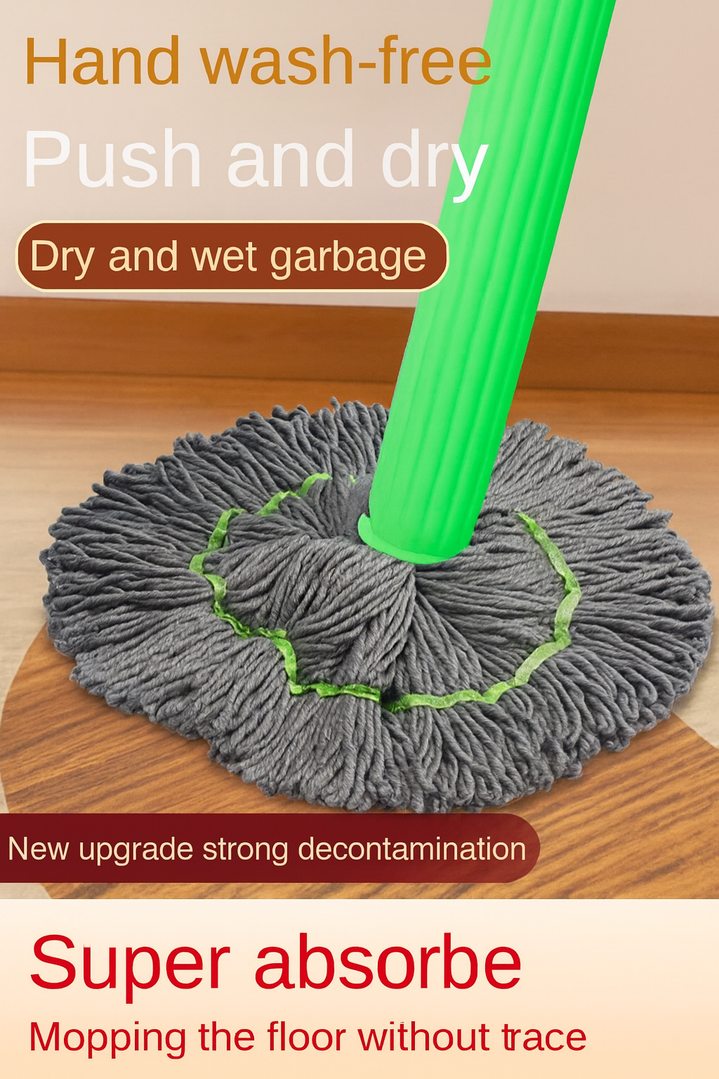 Primium Self-twisting Water Rotating Mop