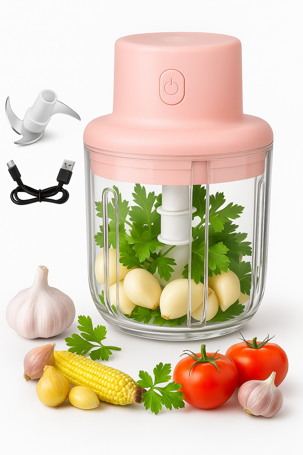 Primium Compact Electric Garlic Chopper